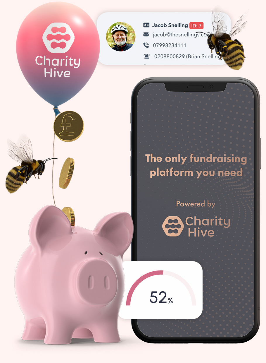 Charity Hive is your all-in-one platform for successful fundraising
