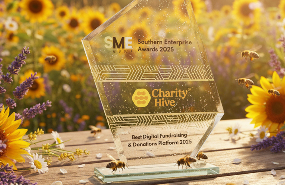Charity Hive wins industry award for Best Digital Fundraising & Donations Platform