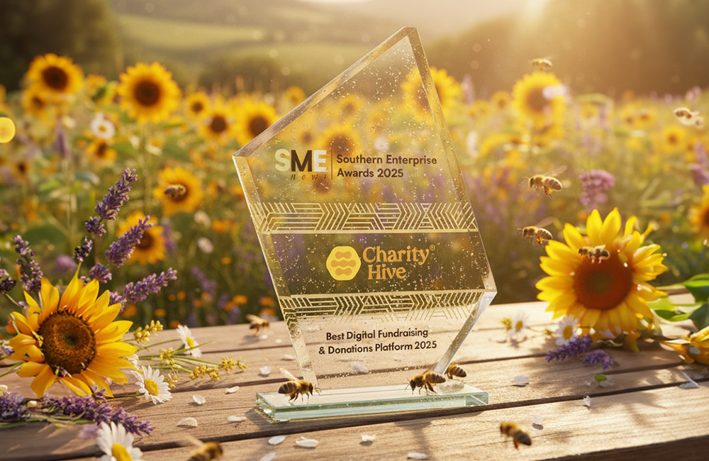 Charity Hive wins industry award for Best Digital Fundraising & Donations Platform